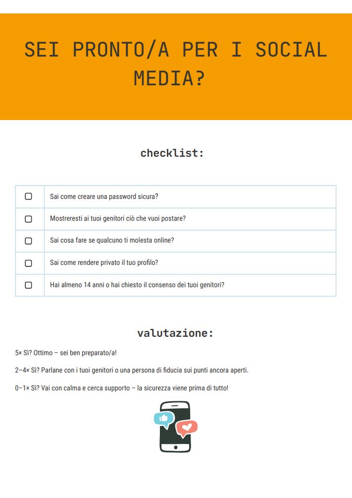 Checklist Social Media